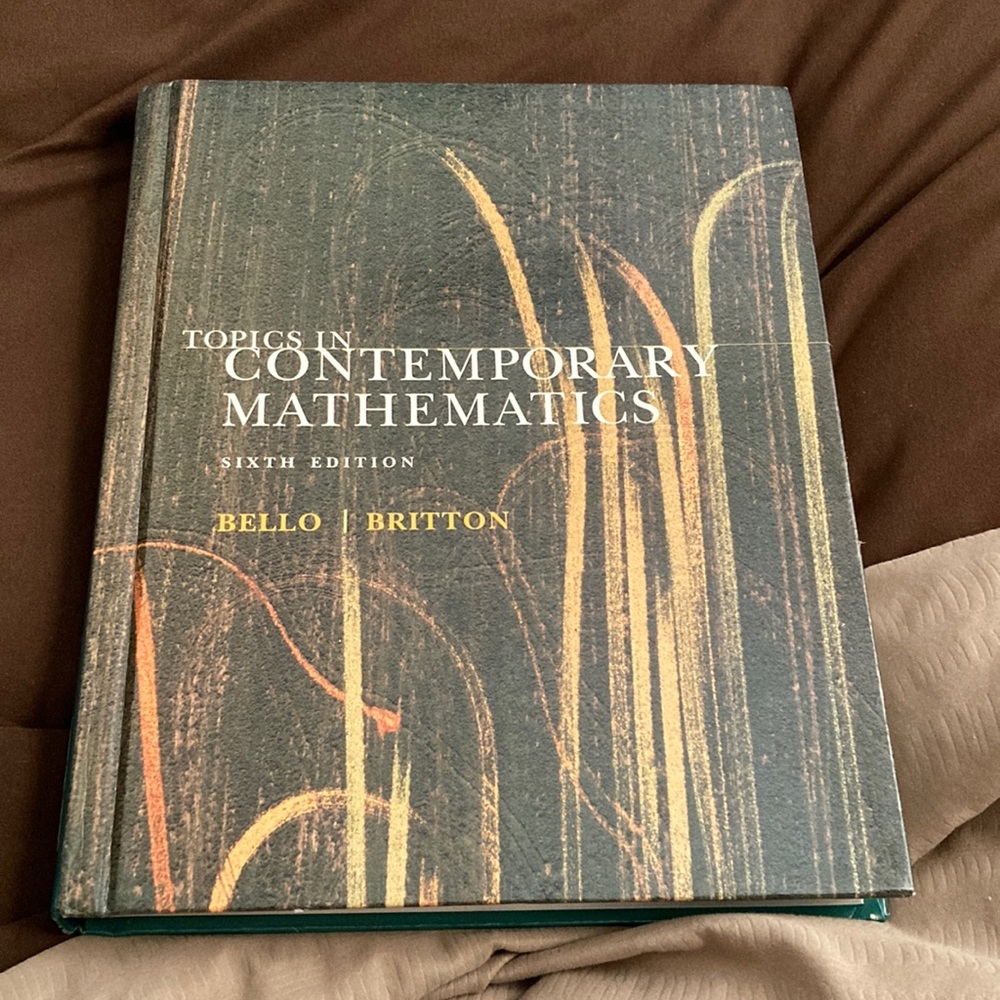 Math textbook
